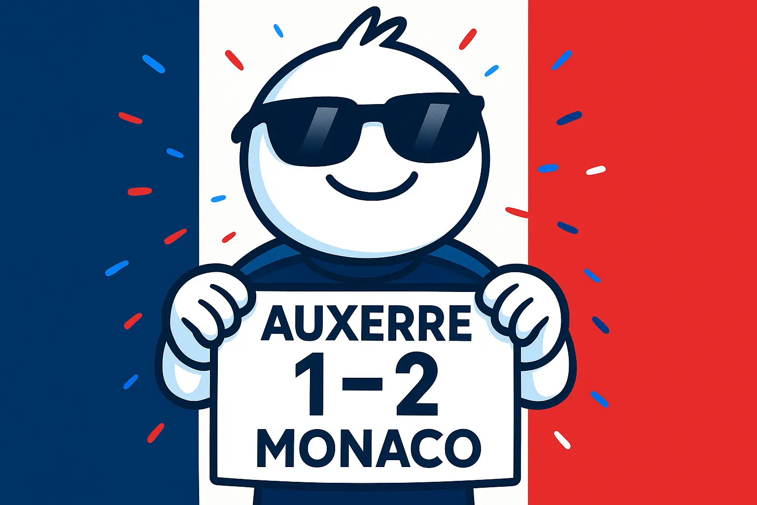 Stade de l’Abbé-Deschamps lors d’Auxerre – Monaco (1–2), Ligue 1 J4