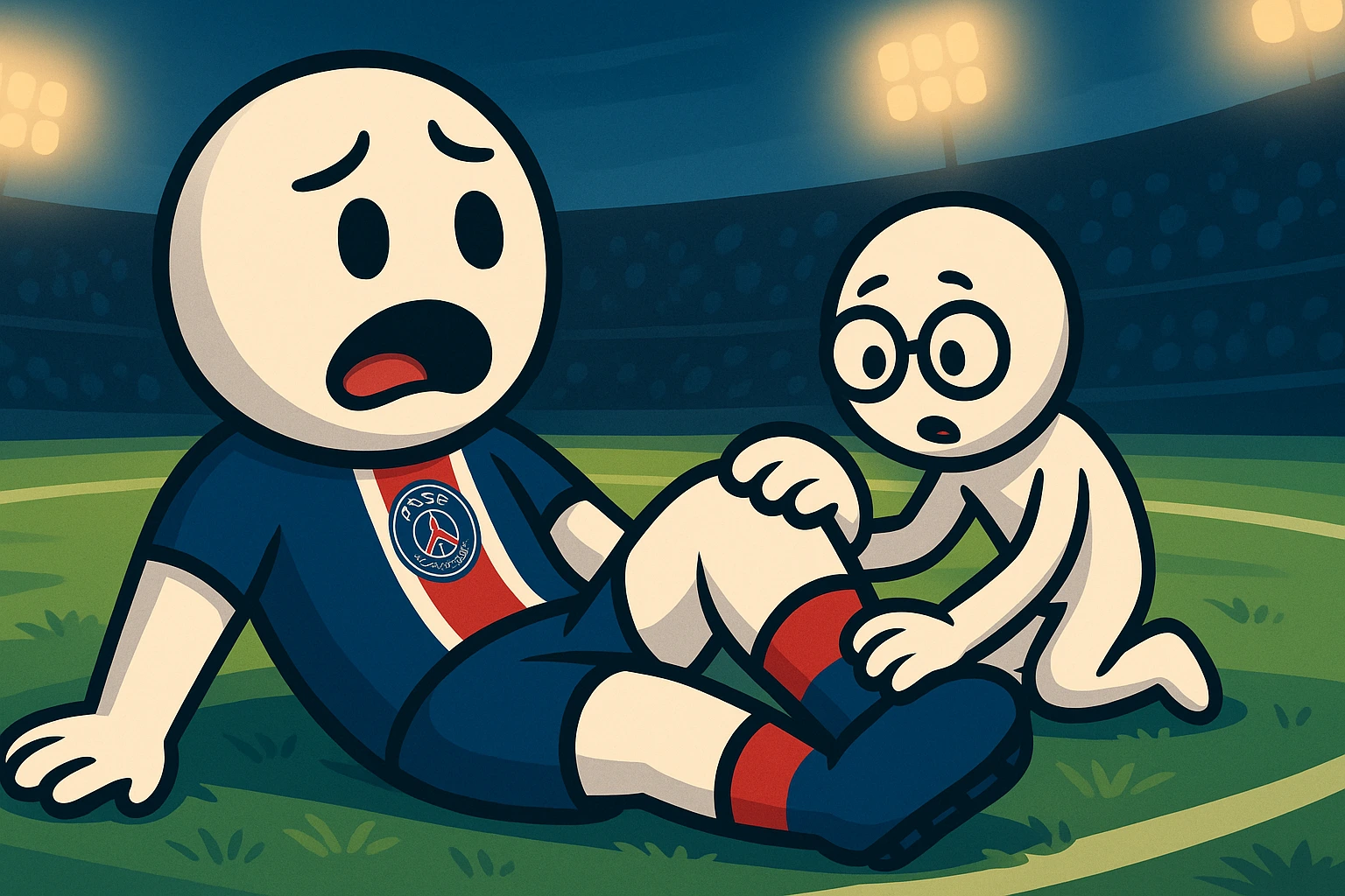 Dembélé touché aux ischio-jambiers lors d’Ukraine – France (05/09/2025)