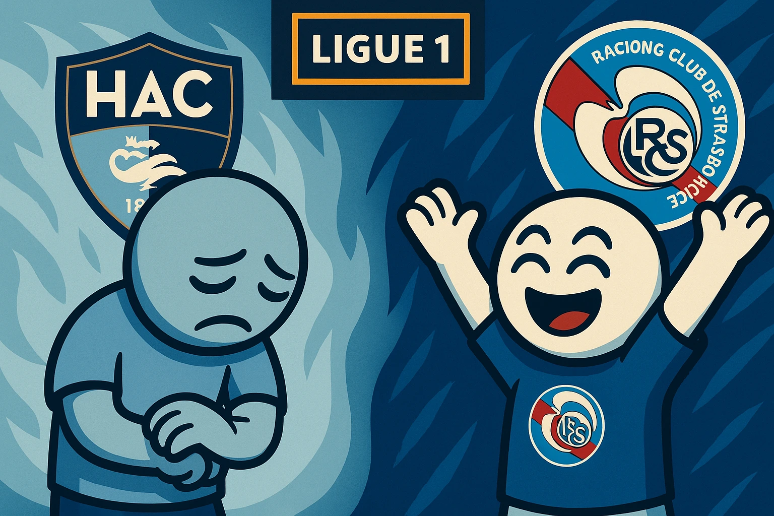 Stade de la Meinau — RC Strasbourg vs Le Havre (Ligue 1, J4)