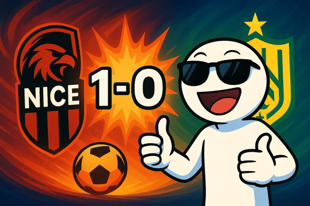 Nice – Nantes (1–0) : résumé, stats et analyse (Ligue 1, J4)